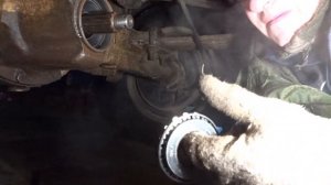 Замена сальника хвостовика редуктора на Соболе