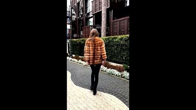 Шубка из меха соболя Италия смотреть онлайн