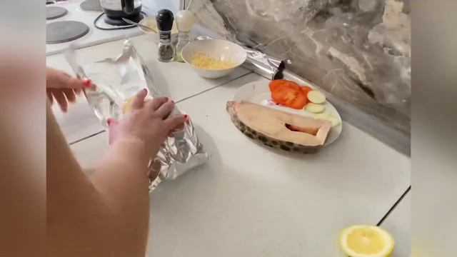 Зубатка с рисом и овощами ??? смотреть онлайн