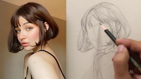 Unvealing the Amazing Secret for Drawing the Perfect Portrait @onepencildrawing