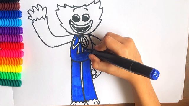 ХАГИ ВАГИ. Рисую Хаги Ваги. #хагиваги #хаггивагги смотреть онлайн