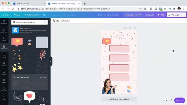 Como hacer una PAGINA de ENLACES para INSTAGRAM / Con CANVA смотреть онлайн
