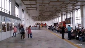 Внутри здания Белорусского вокзала