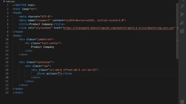 1. CRUD in php | Creating Form смотреть онлайн