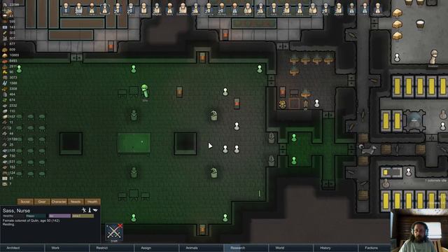 Games For Malcolm - RimWorld - Qulin's Turret Trap Vs. Ancient Danger смотреть онлайн