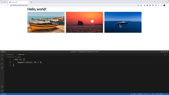 Digitally crop images with css (and make it responsive) смотреть онлайн