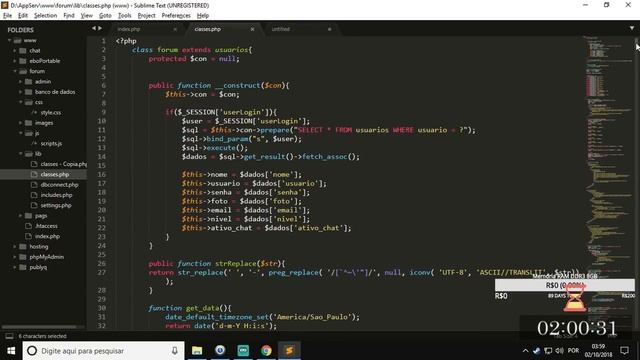 #LIVE - CRIANDO UM FÓRUM COM PHP смотреть онлайн