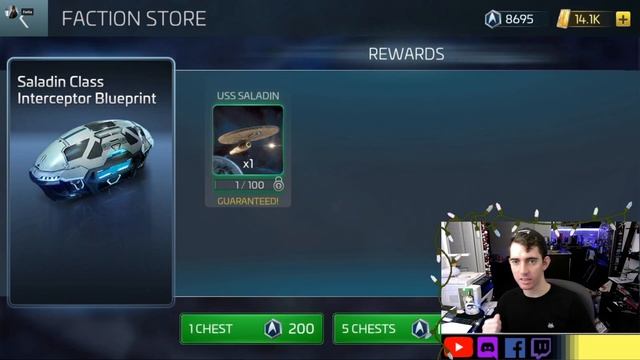 Unlocking The USS Saladin! Tier 1 & Build Cost | Star Trek Fleet Command смотреть онлайн