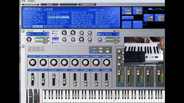 Korg Legacy Collection Legacy Cell Sound Test смотреть онлайн