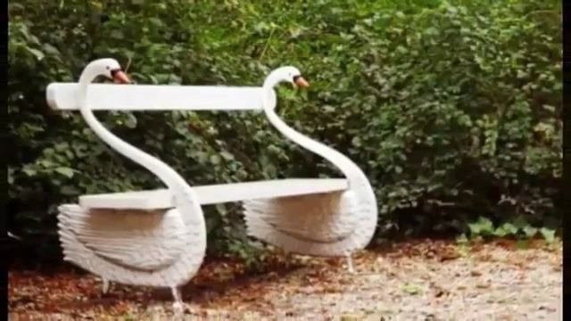 Как сделать лавочку для сада и дачи Красивые и интересные идеи смотреть онлайн