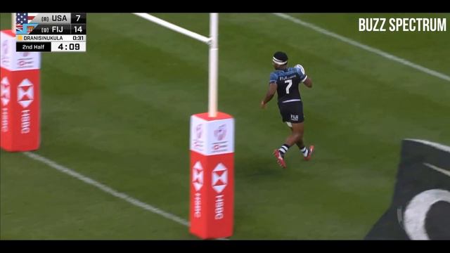 Fiji 7s tries vs Usa @ Capetown Sevens 2020 Highlights смотреть онлайн