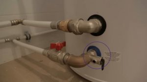 Обвязка одноконтурного котла с бойлером ГВС.