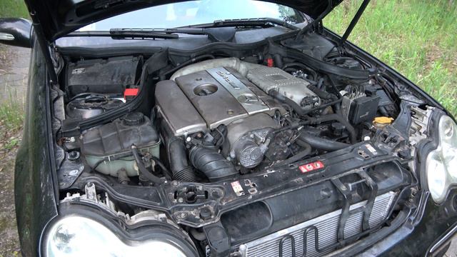 Mercedes C30 AMG CDI 231PS 3.0 Engine Sound TEST