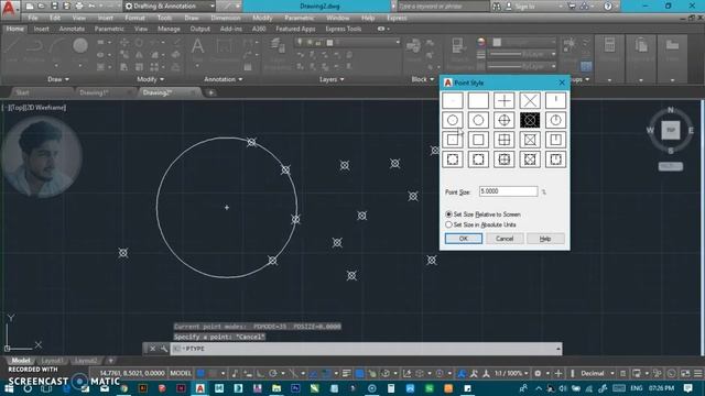 #38 | Point, Multiple Point, Point Style, Divide in AutoCAD [Deepak Verma] смотреть онлайн