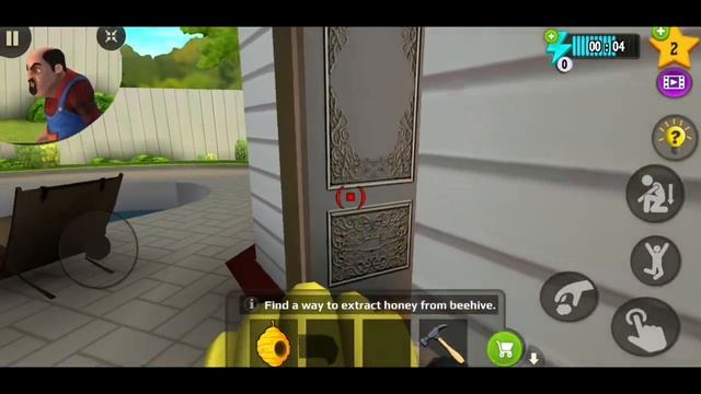 SCARY STRANGER 3D! Let it Bee - New Update - New Level [Android - ios] Gameplay - Walkthrough смотреть онлайн