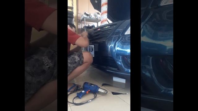 DELET CHROME TOYOTA CAMRY,menggunakan bahan Oracal (tanpa merusak catnya) смотреть онлайн