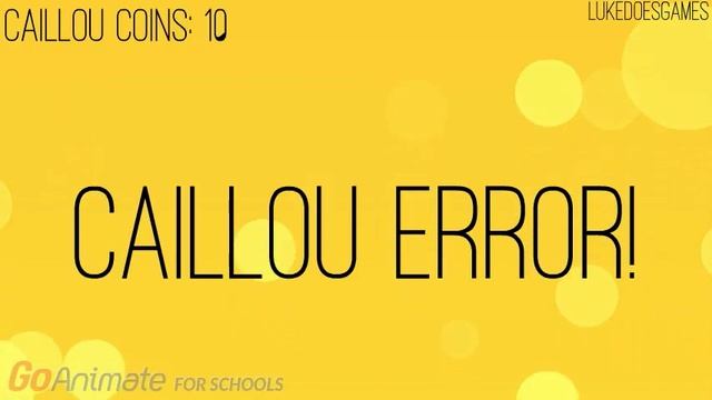 Caillou OS (Grandmaster Special) смотреть онлайн