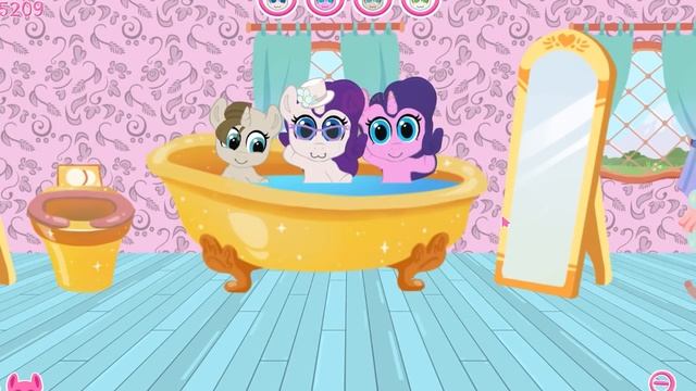 Сестры и братья карманной пони Рарити. My little pony. смотреть онлайн