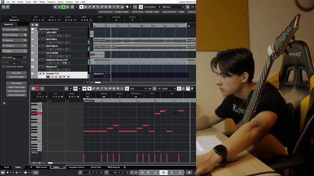 I Wrote A Metal Riff With A SHRED Lead! смотреть онлайн
