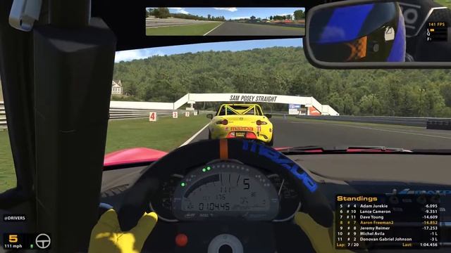 (iRacing 2020) First Race with D license | Mazda MX-5 at Lime Rock Park Gran-Prix смотреть онлайн