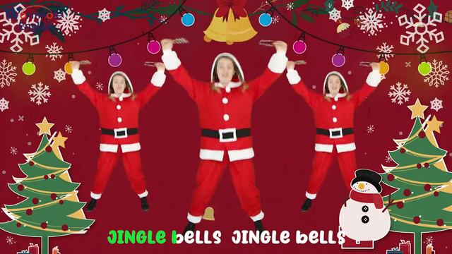 Jingle Bells _ Christmas Carol Dance! _ Wormhole English - Songs for Kids смотреть онлайн