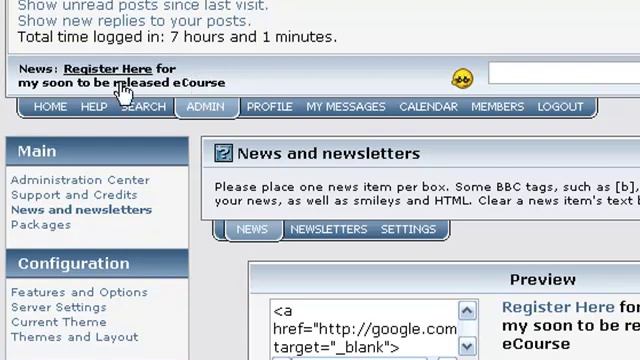 297- SMF FORUM TUTORIALS = NEWSLETTERS - #17 смотреть онлайн
