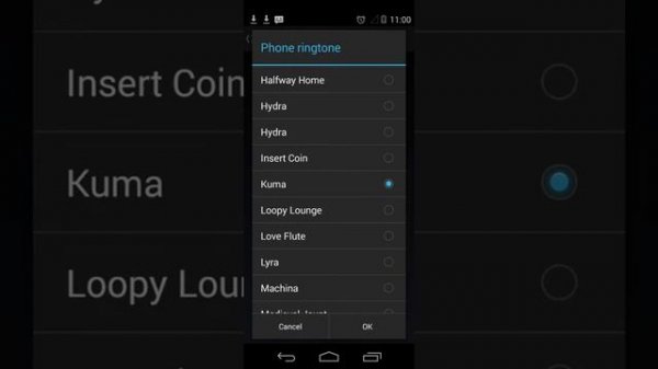 android 4.4 ringtones