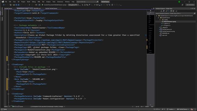 Add a README to your NuGet package with Visual Studio смотреть онлайн