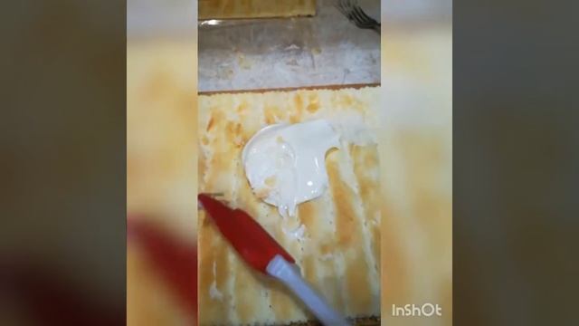 Слоёный пирог с курицей и грибами???