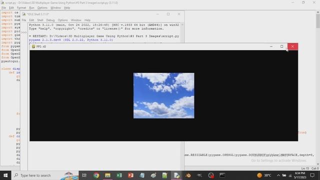 3D Multiplayer Game Using Python Part-3: Images ! смотреть онлайн