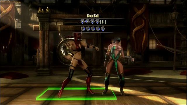 Mortal Kombat 9 | Skarlet Fatality смотреть онлайн