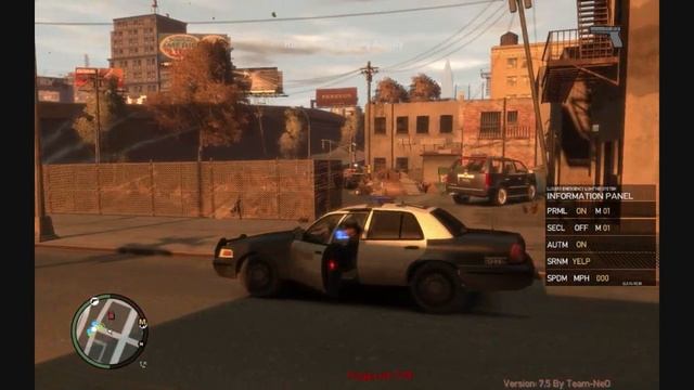 GTA4 Police Pursuit 7.4B смотреть онлайн