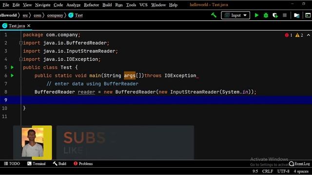 HOW TO TAKE INPUT FROM USER IN JAVA (USING BUFFERED READER CLASS) смотреть онлайн