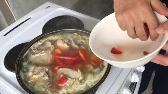 Готовим Нут Шурпа очень вкусно ?Cooking at home Nut Churpa is very tasty? смотреть онлайн