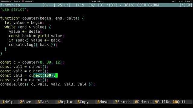 Генераторы и асинхронные генераторы в JavaScript смотреть онлайн