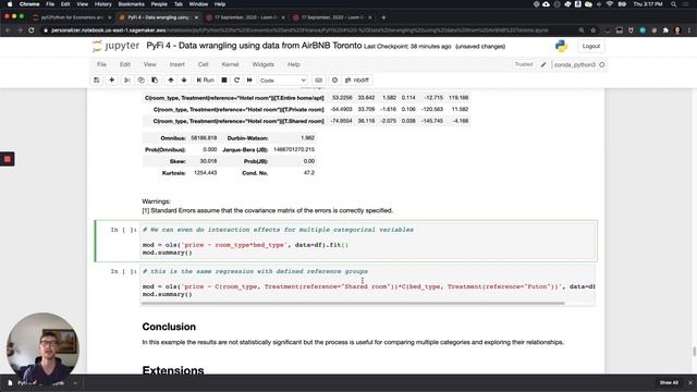 Introduction to Pandas in Python using data from AirBNB | Business Statistics смотреть онлайн