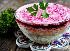 Сельдь в шубе круглый год на любой праздник)
СЕЛЬДЬ ПОД ШУБОЙ