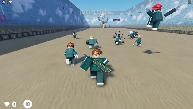 Beating Every Roblox SQUID GAME "Red Light, Green Light" смотреть онлайн