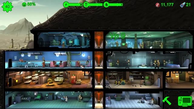 Fallout Shelter Как тащить в Фолаут Шелтер #13 смотреть онлайн