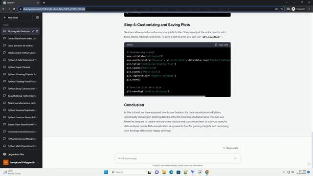 Python plotting by different dataframe columns using Seaborn смотреть онлайн
