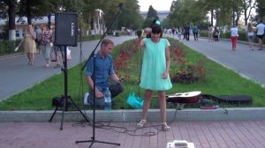 2016.08.22. "Non, Je Ne Regrette Rien". Диана Анкудинова (Diana Ankudinova). Набережная г.Самары.