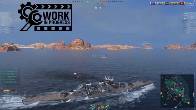 STALINGRAD - AP Monster - first Impressions & Stats WIP || World of Warships смотреть онлайн