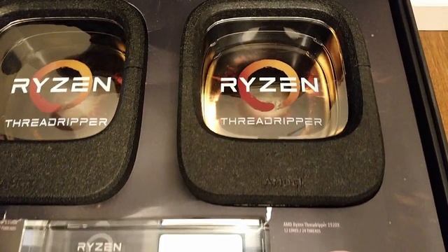 AMD Ryzen Threadripper 1950X & Ryzen Threadripper 1920X Unboxing смотреть онлайн