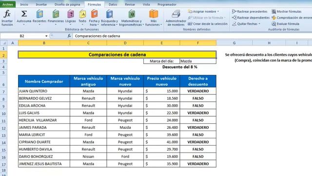 Función O de Excel смотреть онлайн