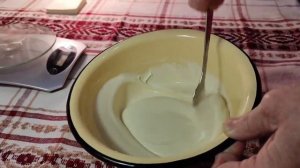 Как сделать #масло #сливочное из домашней сметаны? #Рецепт. Немного поработали, #вкусно покушали.