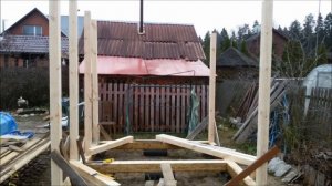 Как самому сделать беседку.Быстро,просто и недорого.Подробно,поэтапно,с пояснениями.