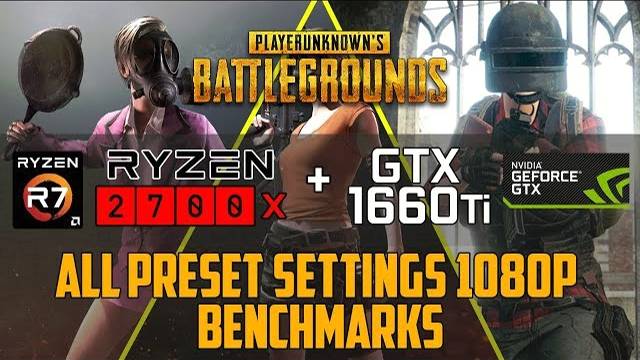 PUBG On GTX 1660Ti 1080p Benchmarks!