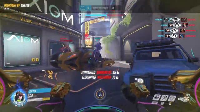Overwatch Highlight D.va #439 смотреть онлайн