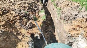 Обустройство абиссинской скважины с помощью кессона.