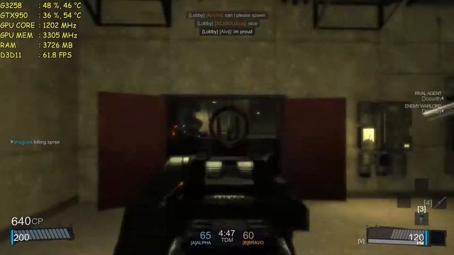 Blacklight Retribution - G3258 @4.0ghz / GTX950 FTW смотреть онлайн